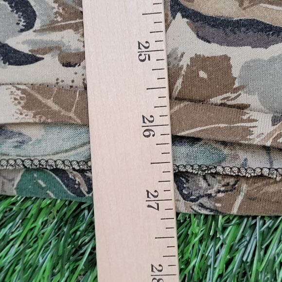 Vintage 90s Red-Head Advantage Camo Shirt Medium 20x26 Green Brown USA - Picture 14 of 14